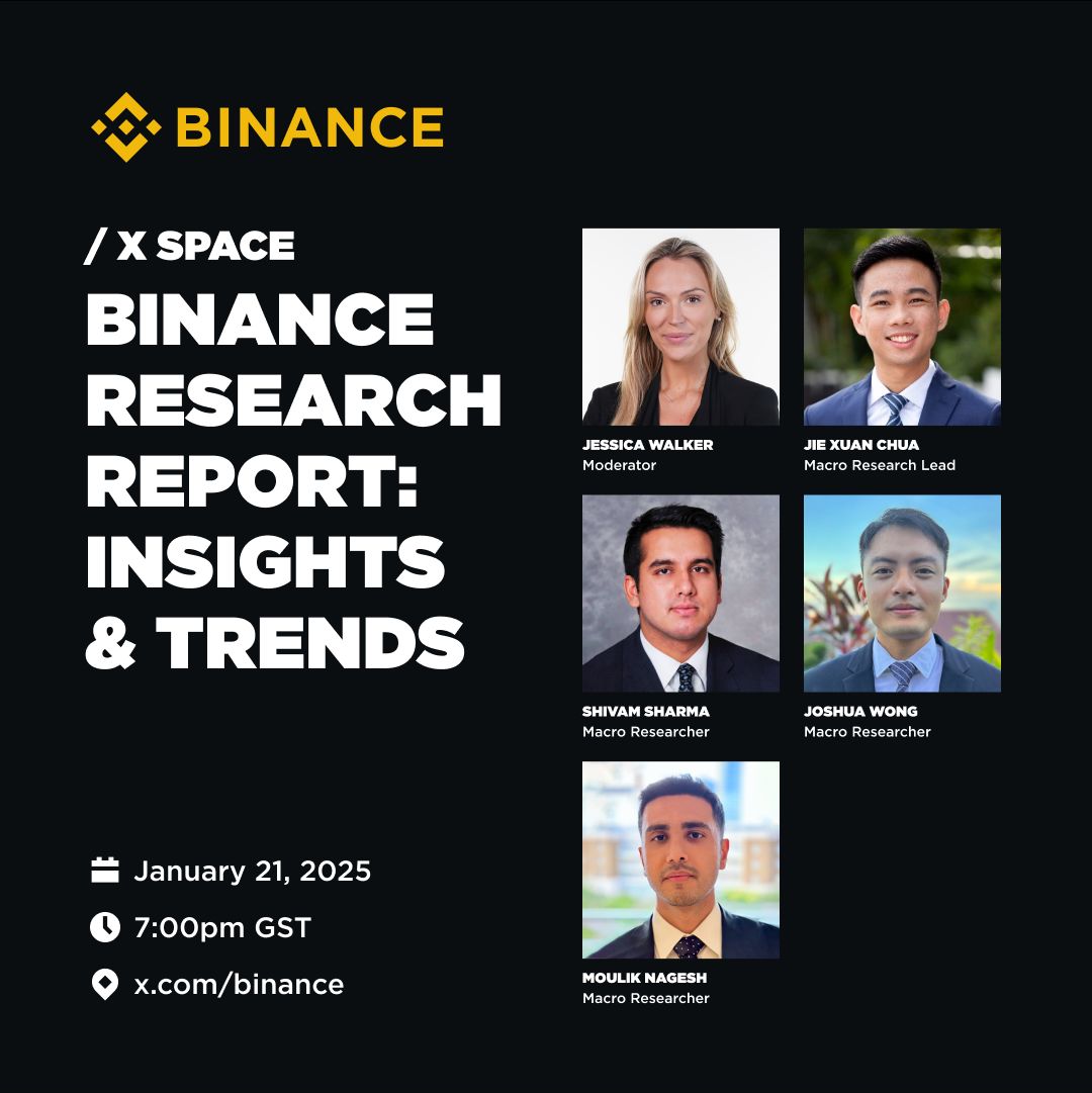 Binance Research X Space Toplantısı Başlıyor