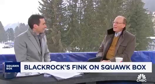 BlackRock CEO'su Larry Fink Kripto Para ve Blok Zincirine Güveniyor