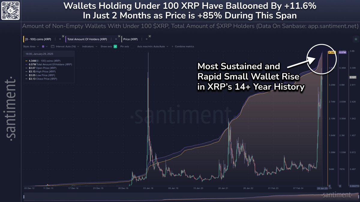 XRP Piyasasında Hızlı Toparlanma: Cüzdan İstatistikleri Dikkat Çekiyor