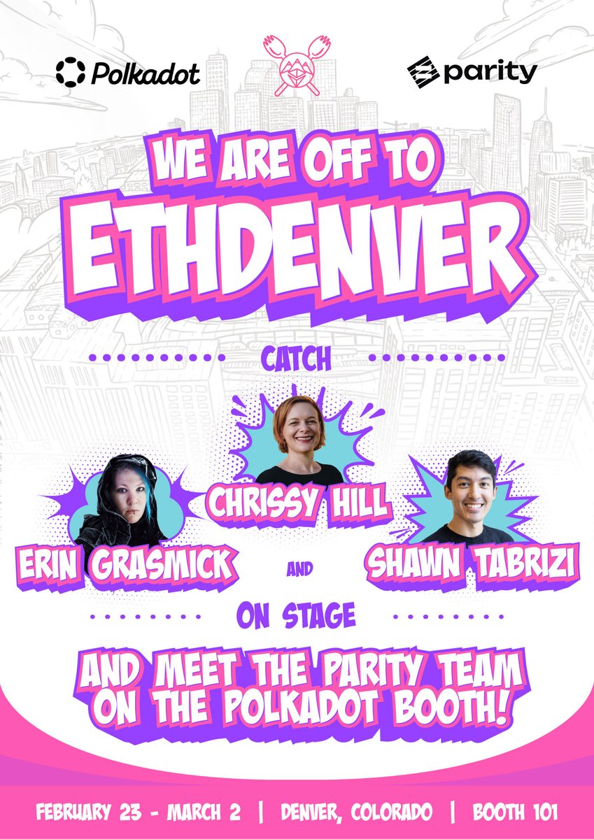 EthereumDenver’da ParityTech Uzmanları Sahneye Çıkıyor