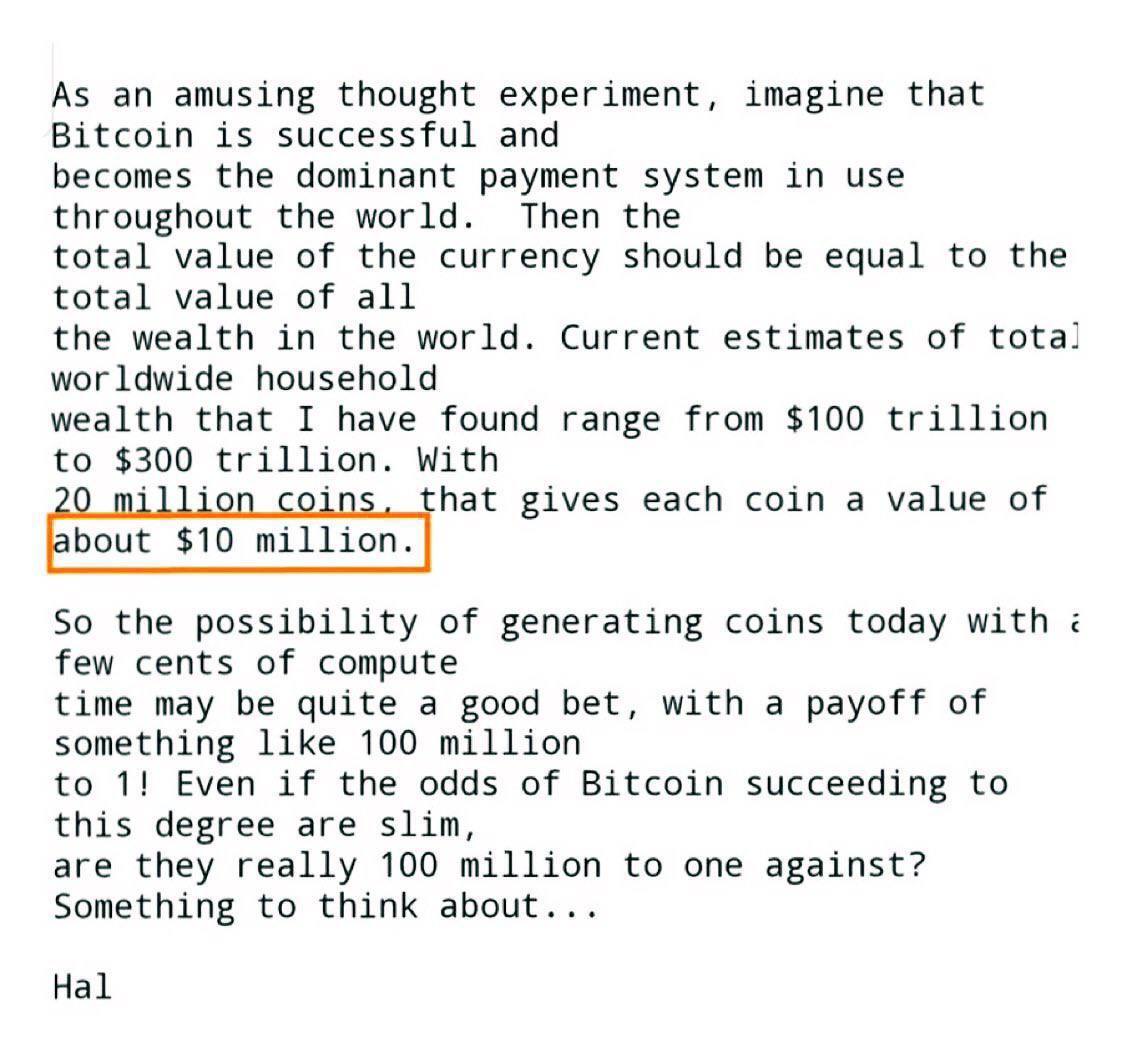 Hal Finney’nin 2009’da Bitcoin İçin Öngördüğü 10 Milyon Dolarlık Değer