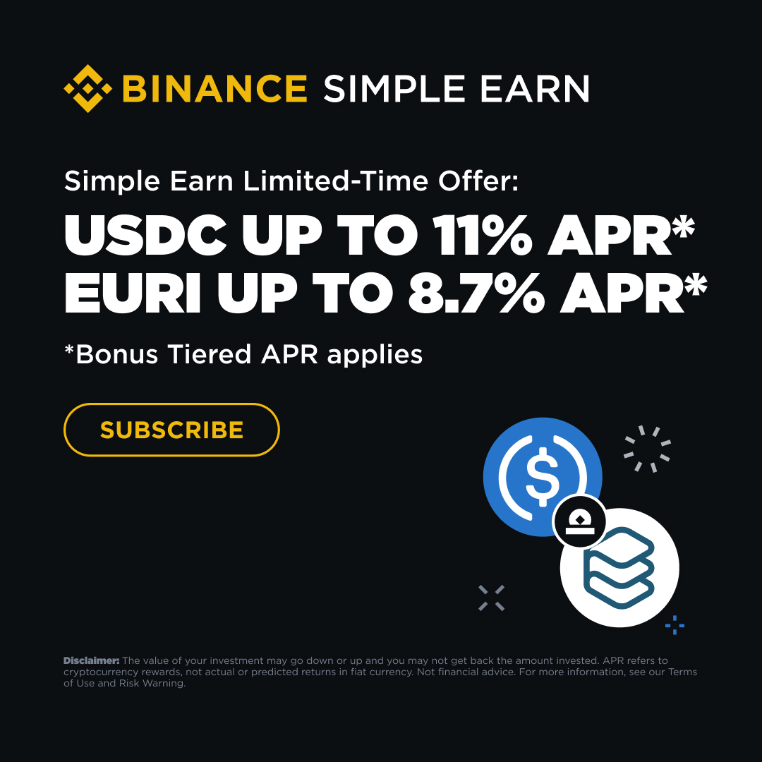 Binance, Sabit Coin Kazanç Programıyla Yüksek Getiri İmkanı Sunuyor