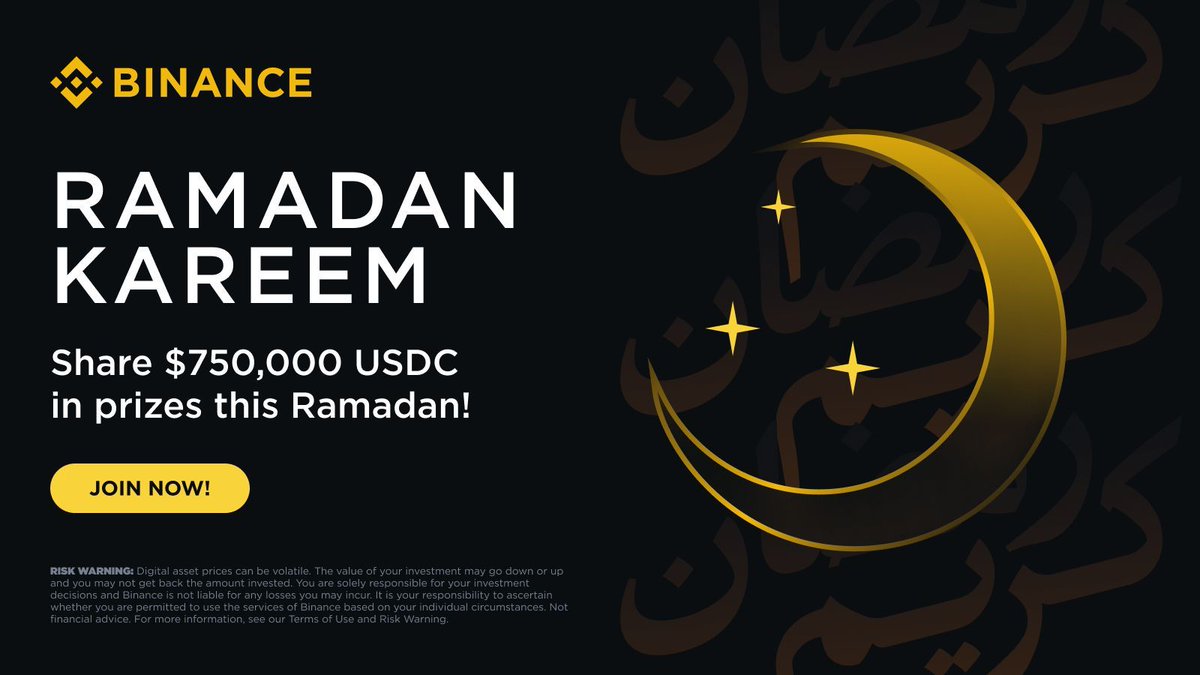 Binance Ramazan Kampanyası ile Kullanıcılara 750 Bin Dolarlık Ödül İmkanı