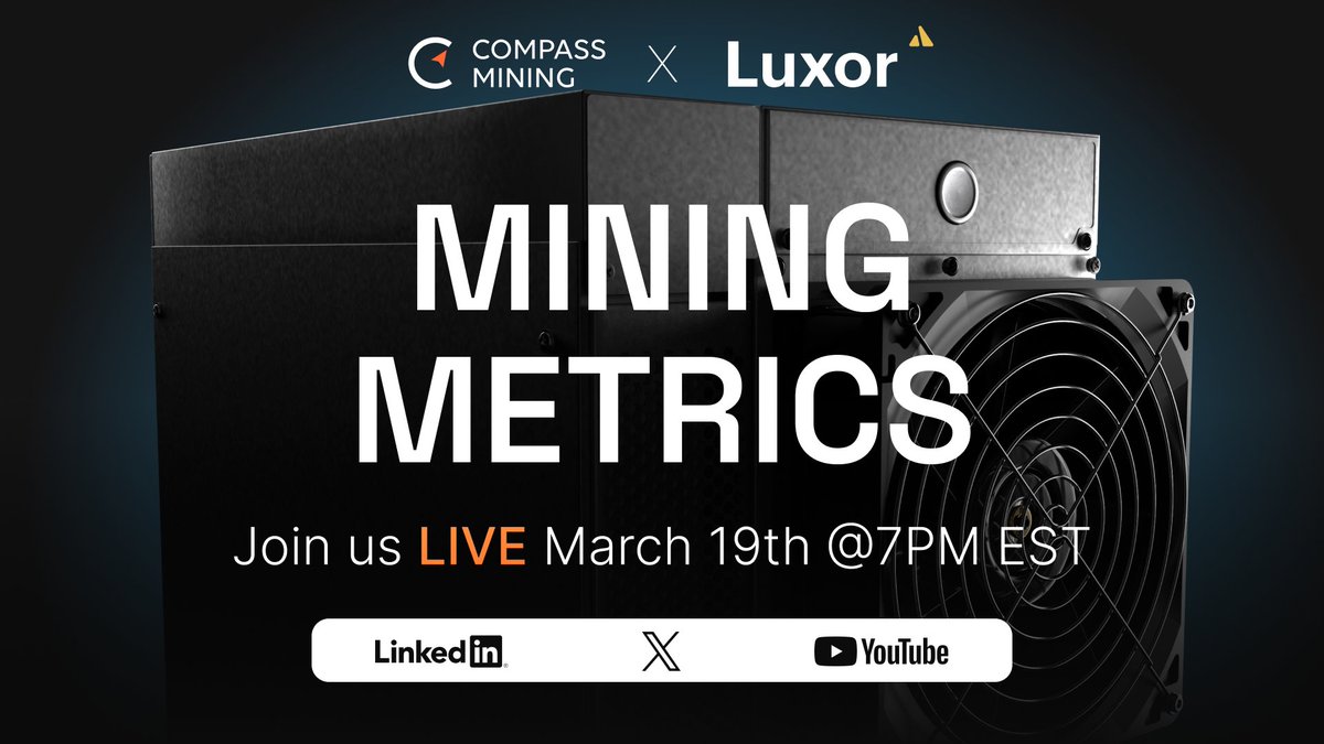 Kripto Para Madenciliği Sektöründe Yeni Gelişmeler: Mining Metrics Canlı Yayın Etkinliği Yaklaşıyor