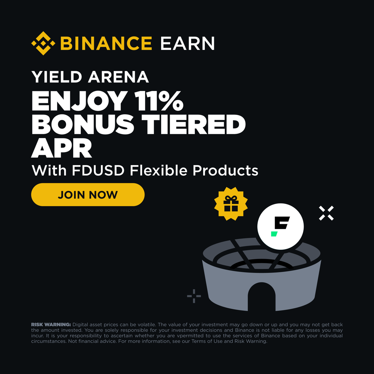 Binance'ten Yeni Kazançlı Yatırım Aracı: Yield Arena