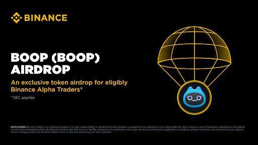 Binance Alpha Kullanıcılarına BOOP Token'ları Dağıtıldı