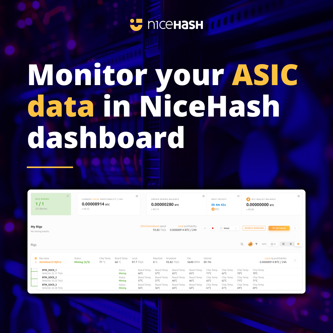 NiceHash ASIC Yöneticisi ile Madencilik Ekipmanınızı Tam Kontrol Altına Alın