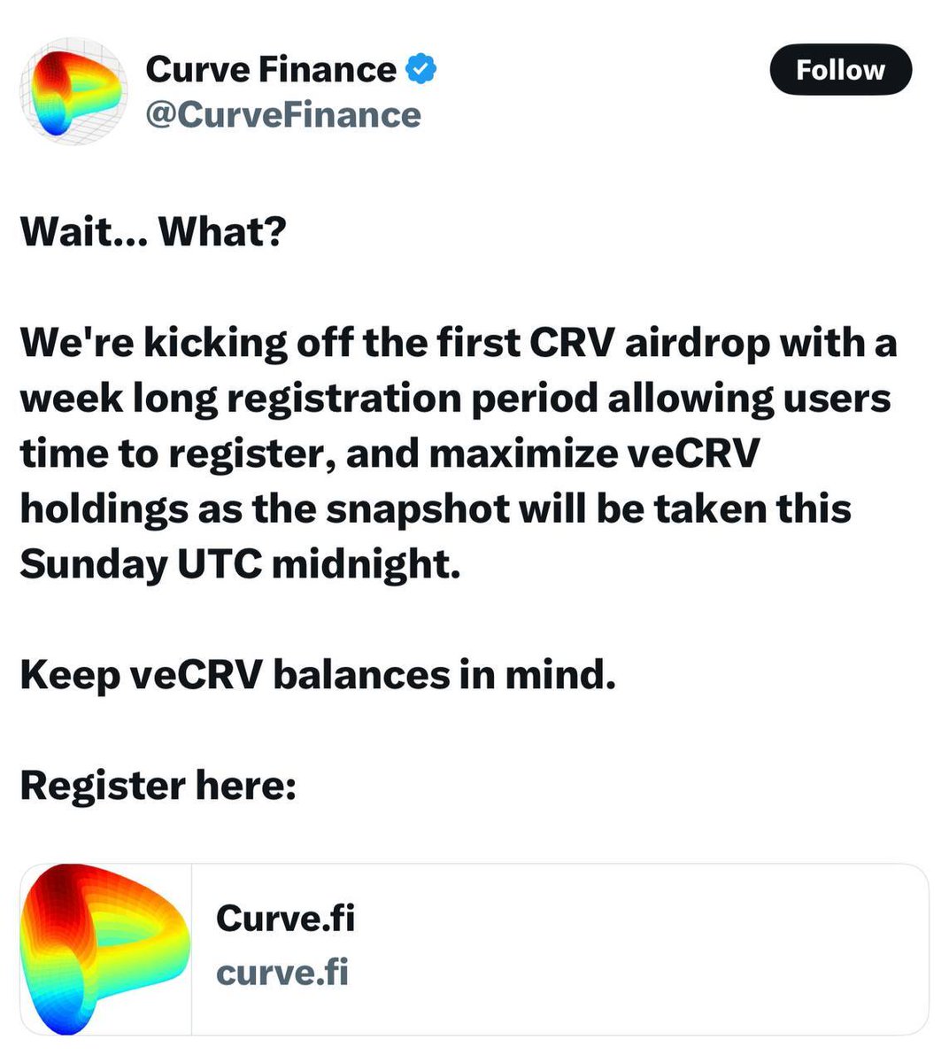 CurveFinance Hesabının X’te (Twitter) Olası Hacklendiği İddiası