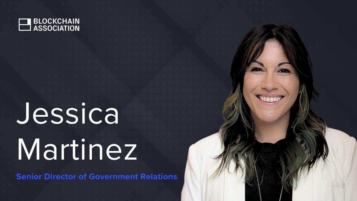 Blockchain Derneği, Hükümet İlişkileri Direktörlüğüne Jessica Martinez'i Atadı