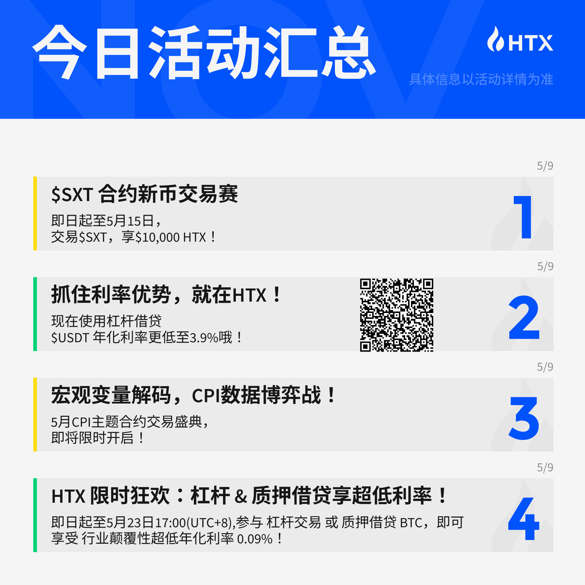 Huobi Platformunda Bu Hafta Sonuna Özel Etkinlikler