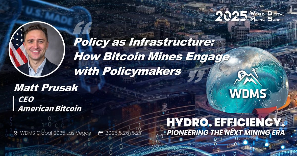 Bitcoin Madenciliği ve Politik Yöneticiler Arasındaki İlişki WDMS2025'te Ele Alınacak