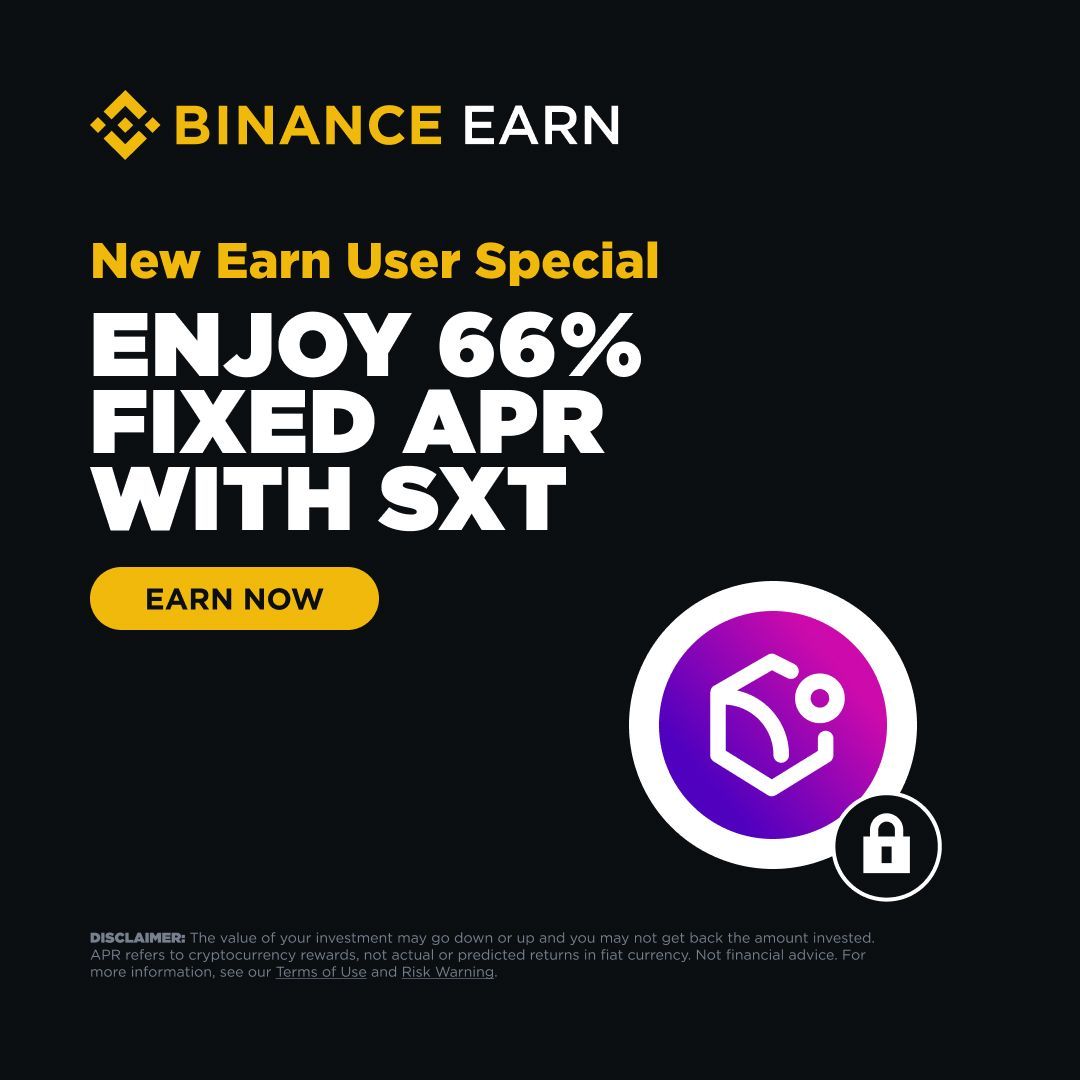 Binance'te Yeni Kullanıcılar İçin Yüksek Getirili SXT Yatırım Fırsatı