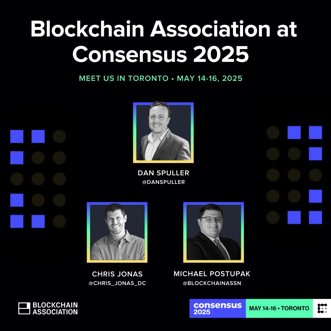 Blockchain Derneği, Consensus 2025'te Toronto'da Buluşuyor