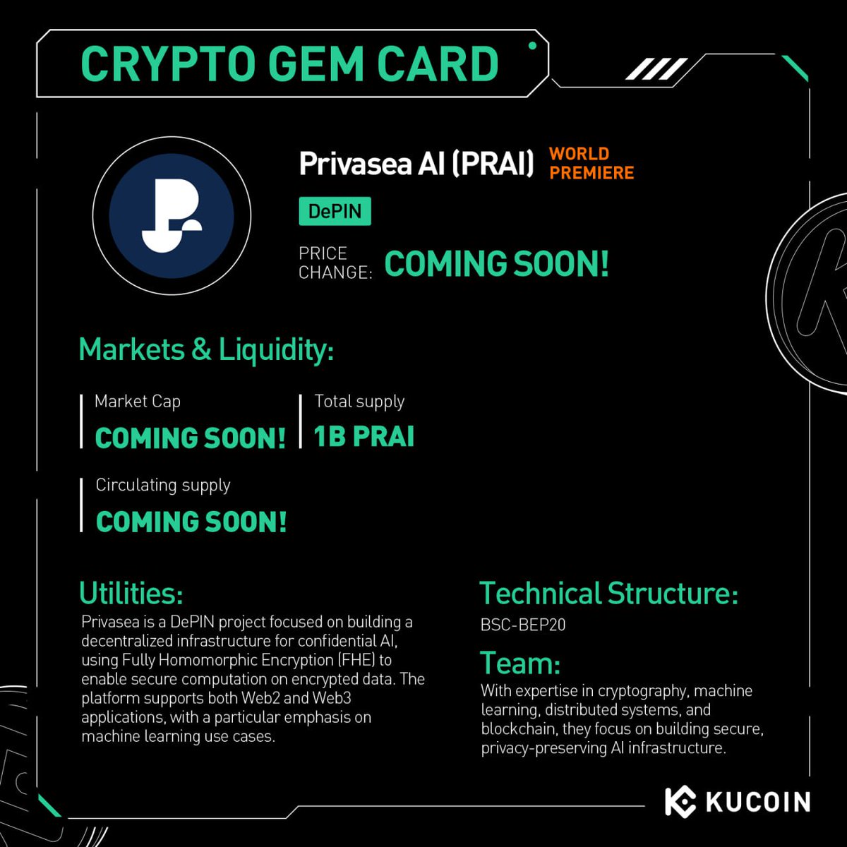 Popüler Kripto Para PRAI, KuCoin'de İşlem Yapıma Başladı