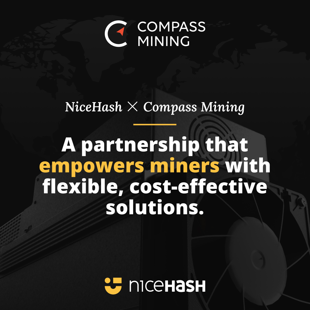 NiceHash ve Compass Mining İş Birliği, Madencilikte Yeni Avantajlar Sunuyor