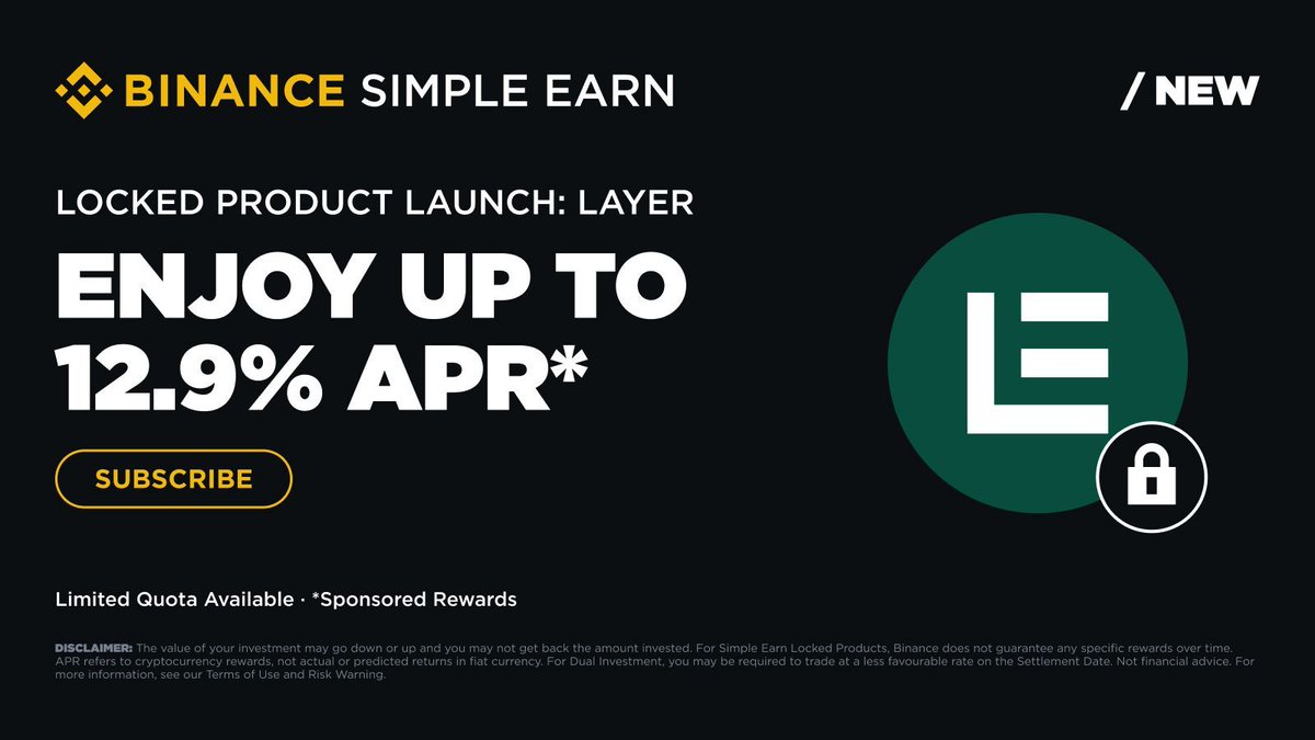 Binance, Simple Earn Ürünlerine Solayer LAYER Entegrasyonuyla Yüksek Getiri İmkanı Sunuyor