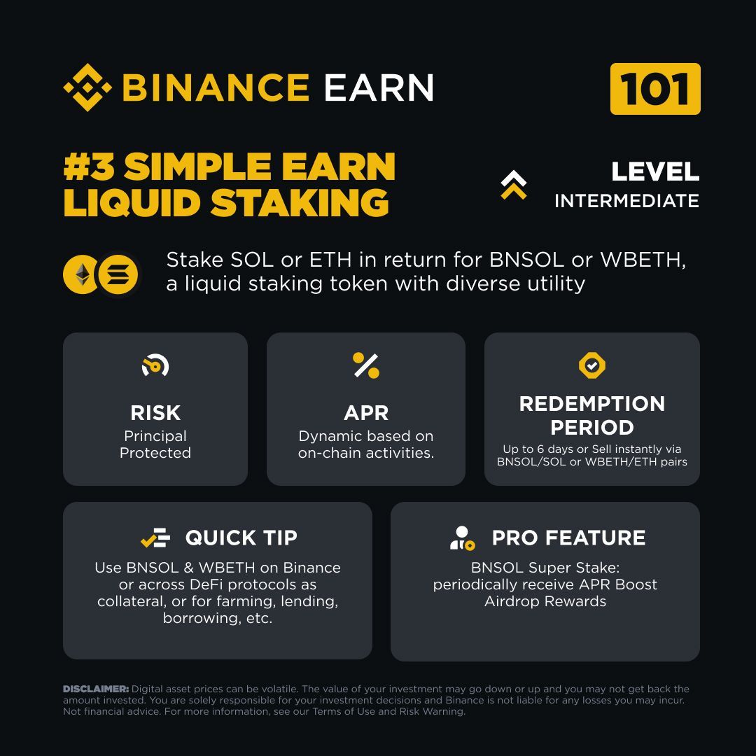 Binance, Liquid Staking ile Yeni İmkanlar Sunuyor: SOL ve ETH Sahibi Olanlar BNSOL ve WBETH ile Getirilerini Artırabilir