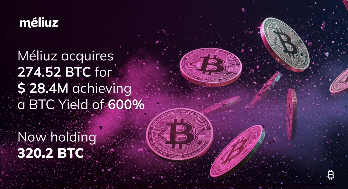 Méliuz, 28,4 Milyon Dolarlık Bitcoin Alımıyla Brezilya'da İlk BTC Hazine Stratejisini Uygulayan Şirket Oldu