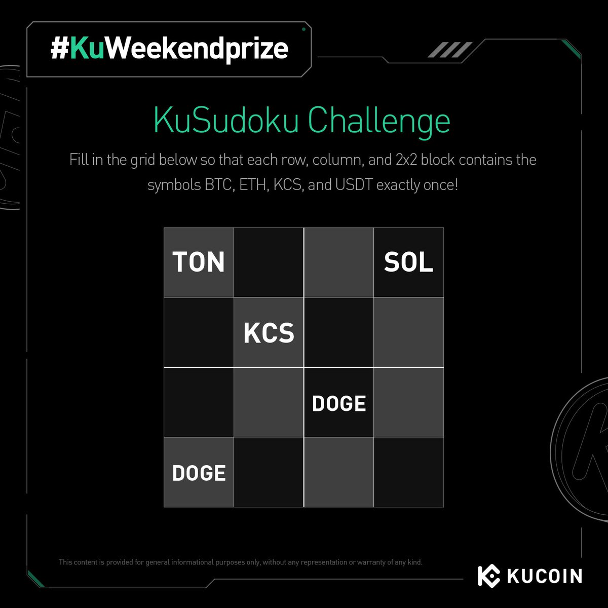 KuCoin, Kripto Temalı Sudoku Yarışmasıyla Kullanıcılarına Heyecan Veriyor