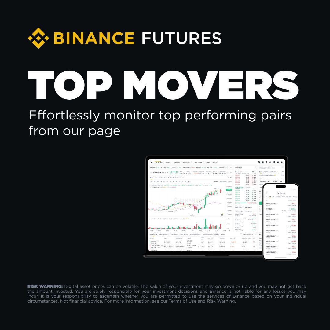 Binance, Gelecek Vadeli İşlem Piyasasındaki Hareketleri Takip Etmek İçin 