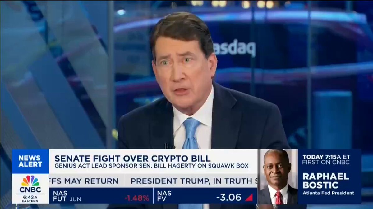 Senatör Hagerty: Stablecoin İhracılarının ABD Hazine Bonolarındaki Rolü Büyüyor