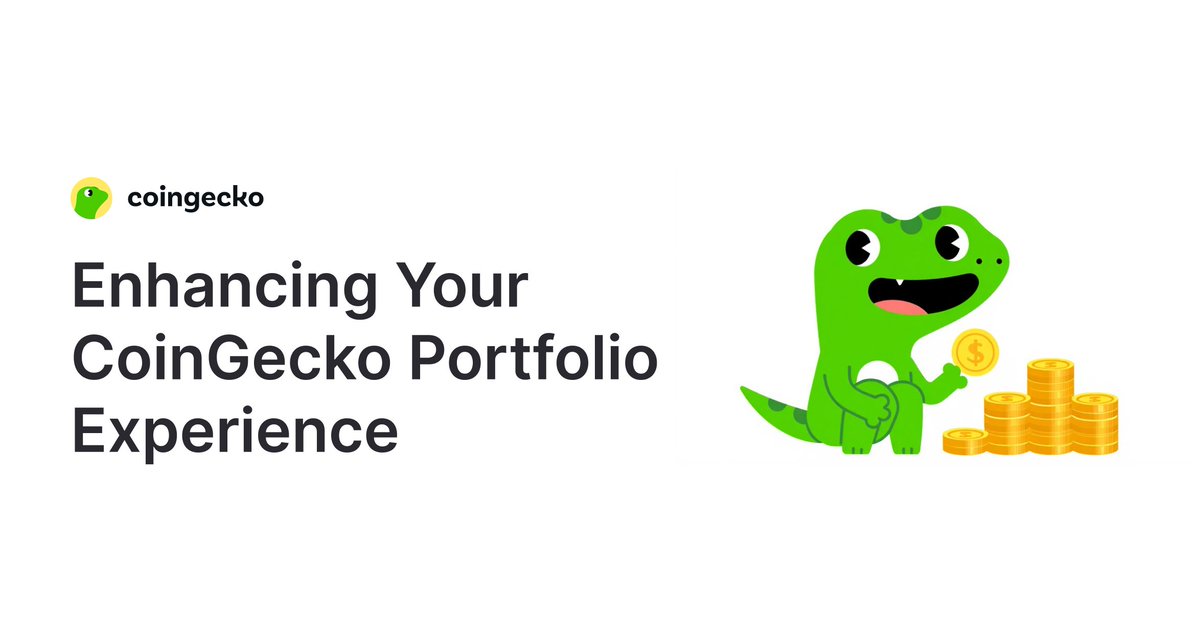 Borsaları Takip Edenler İçin Yeni Bir Araç: CoinGecko Portfolio