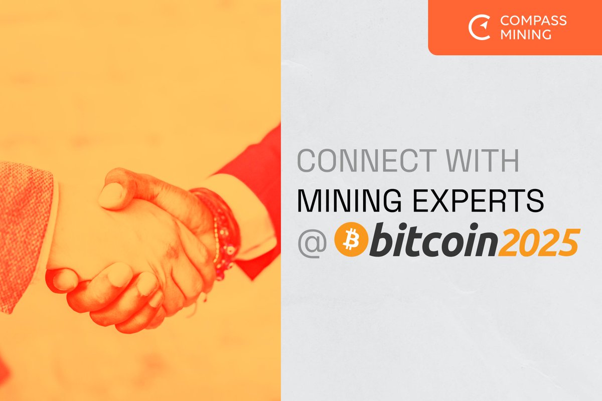 Bitcoin Madenciliği Sektörüne İlgi Artıyor: Compass Mining Etkinliğe Katılıyor