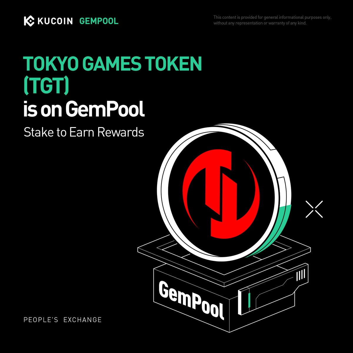 Tokyo Games Token (TGT) KuCoin Borsasında Listelendi