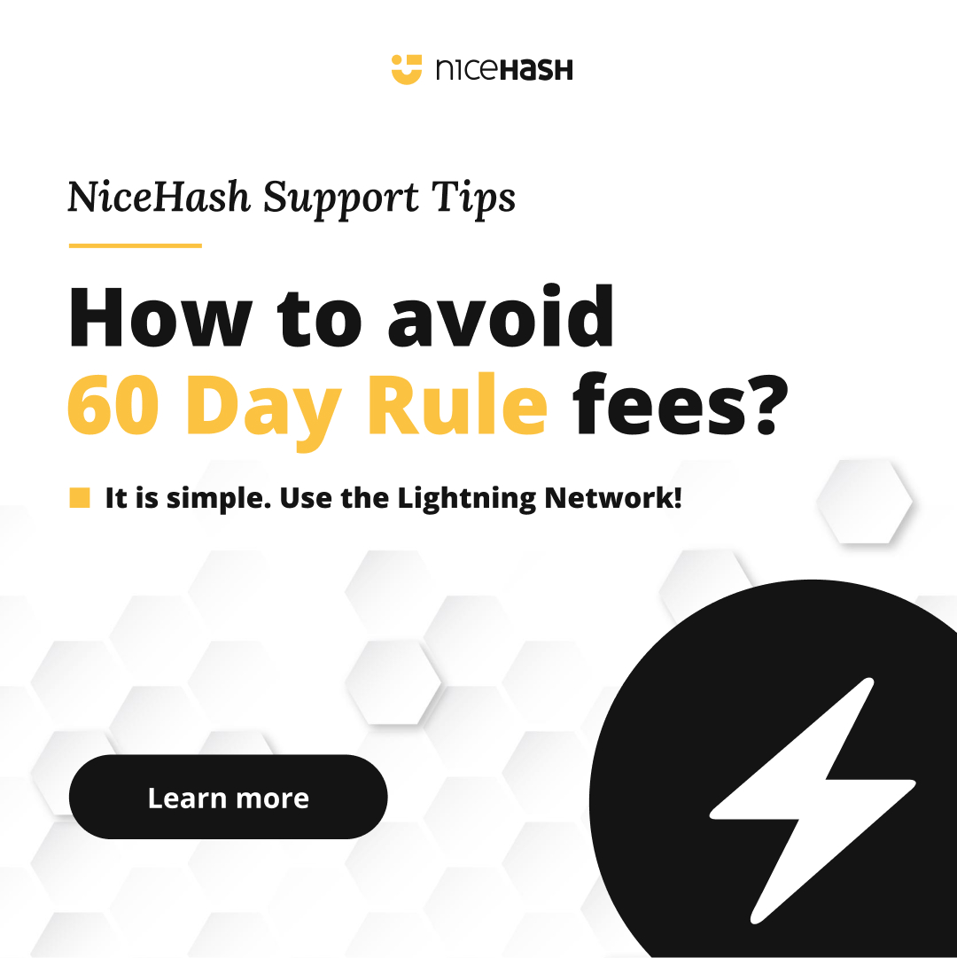 NiceHash Kullanıcıları 60 Gün Kuralı Ücretinden Kaçınma Yollarını Öğreniyor