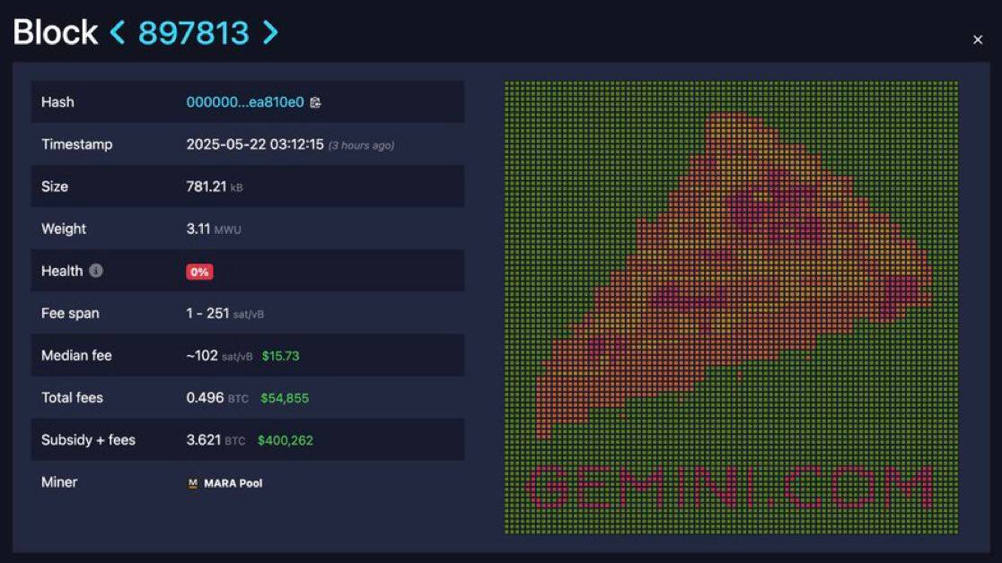 Bitcoin Pizza Günü Kutlamasında Eşsiz Bir Blok Madendi