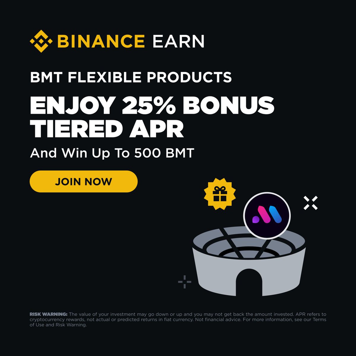 Binance'ten Yeni Kazanç Fırsatları: BMT Flexible Products Plus ile Yüksek APR