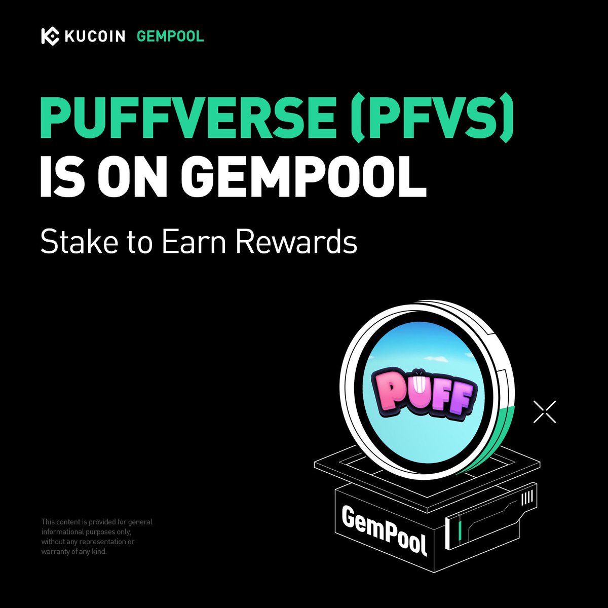 KuCoin GemPool'a Puffverse Eklendi: KCS, USDT ve PFVS ile Kazanç Fırsatı