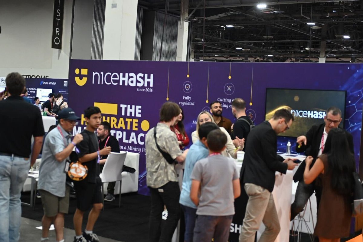 Las Vegas'ta Düzenlenen Bitcoin Konferansı'nda NiceHash Yoğun İlgi Gördü