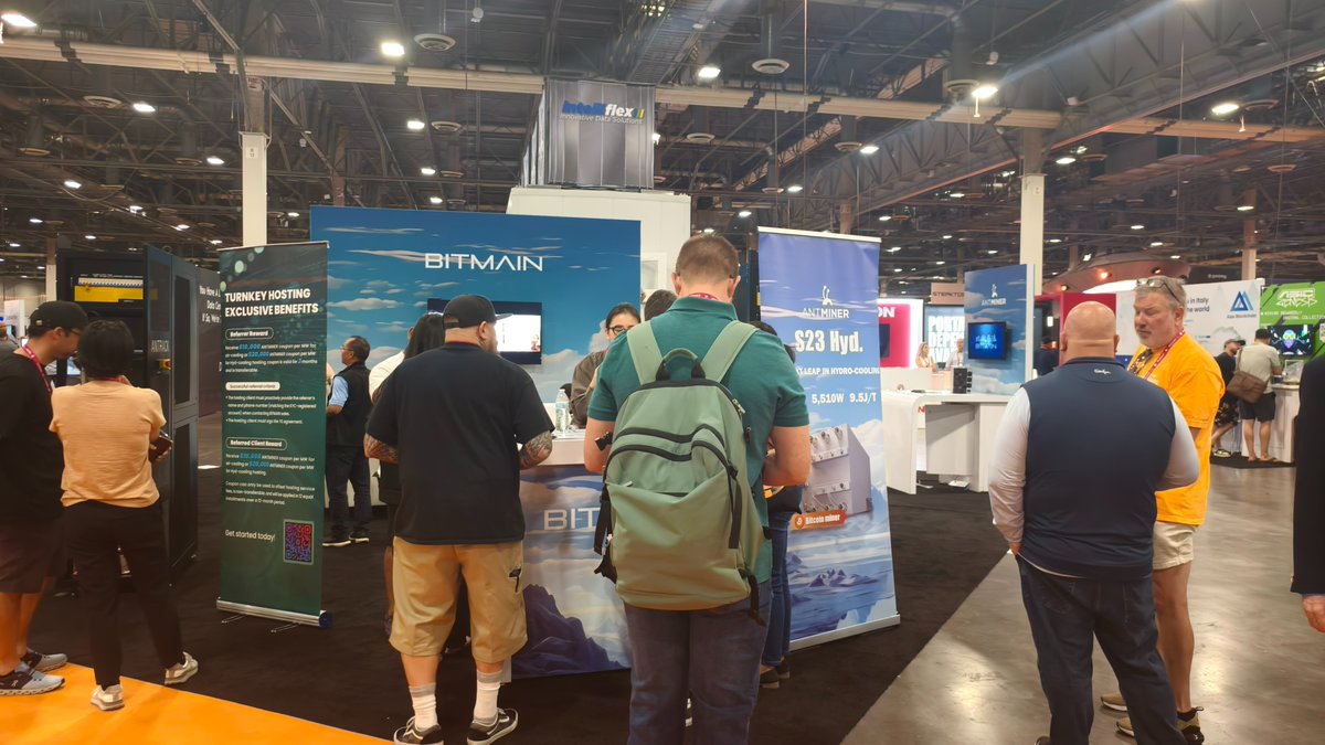 BITMAINtech, Bitcoin 2025 Etkinliğinde Başarılı Bir Katılım Gerçekleştirdi
